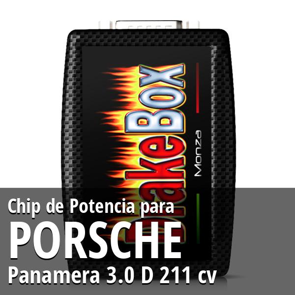 Chip de Potencia Porsche Panamera 3.0 D 211 cv