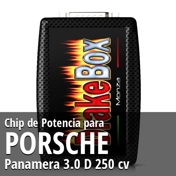 Chip de Potencia Porsche Panamera 3.0 D 250 cv