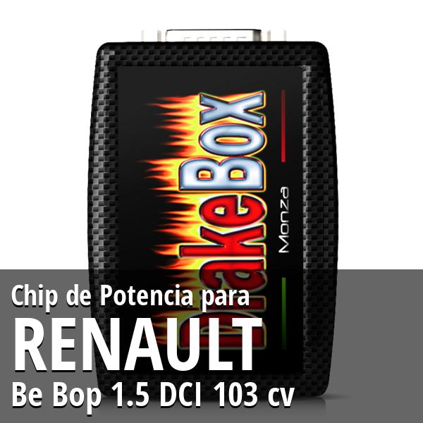Chip de Potencia Renault Be Bop 1.5 DCI 103 cv