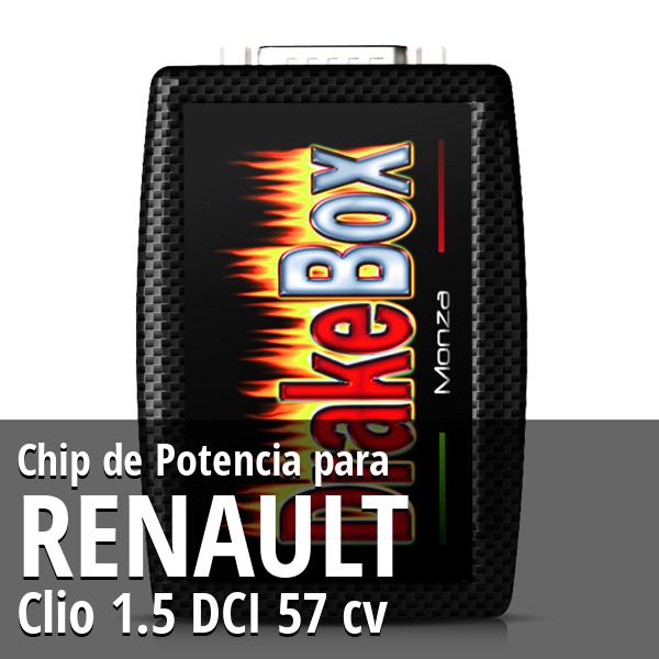 Chip de Potencia Renault Clio 1.5 DCI 57 cv