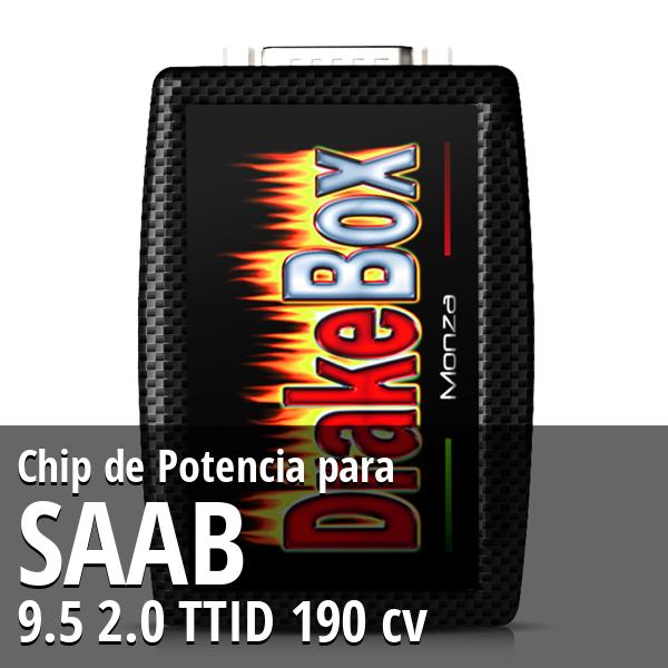 Chip de Potencia Saab 9.5 2.0 TTID 190 cv