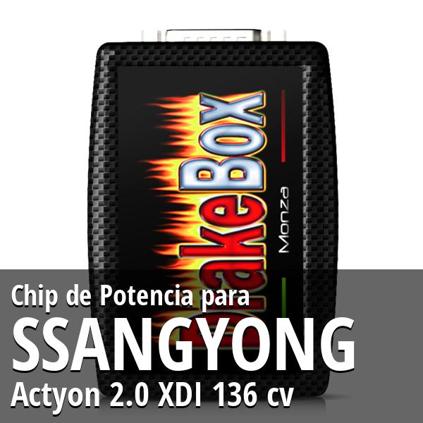 Chip de Potencia Ssangyong Actyon 2.0 XDI 136 cv