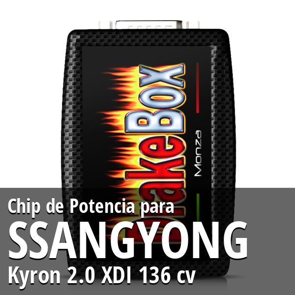 Chip de Potencia Ssangyong Kyron 2.0 XDI 136 cv