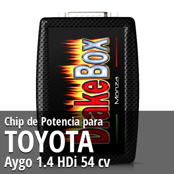 Chip de Potencia Toyota Aygo 1.4 HDi 54 cv