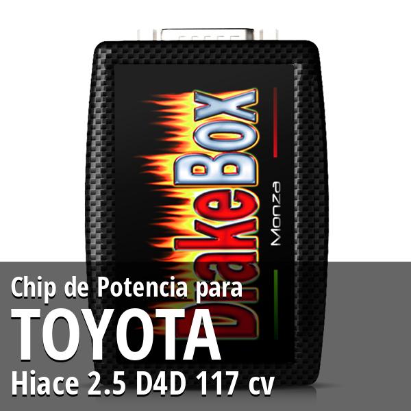 Chip de Potencia Toyota Hiace 2.5 D4D 117 cv