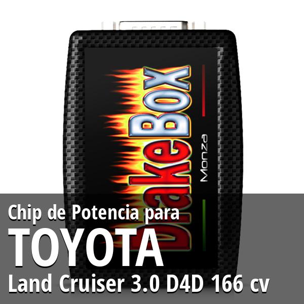 Chip de Potencia Toyota Land Cruiser 3.0 D4D 166 cv