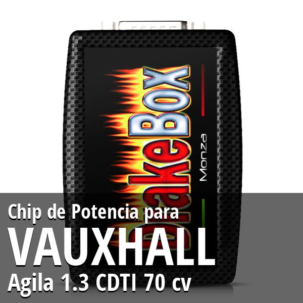 Chip de Potencia Vauxhall Agila 1.3 CDTI 70 cv