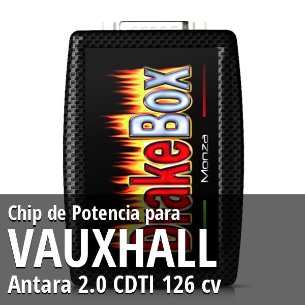 Chip de Potencia Vauxhall Antara 2.0 CDTI 126 cv