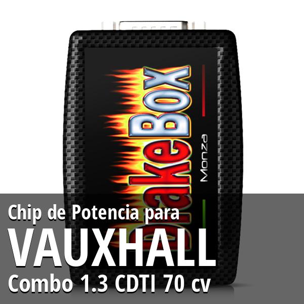 Chip de Potencia Vauxhall Combo 1.3 CDTI 70 cv