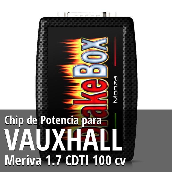 Chip de Potencia Vauxhall Meriva 1.7 CDTI 100 cv