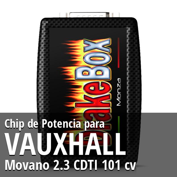 Chip de Potencia Vauxhall Movano 2.3 CDTI 101 cv