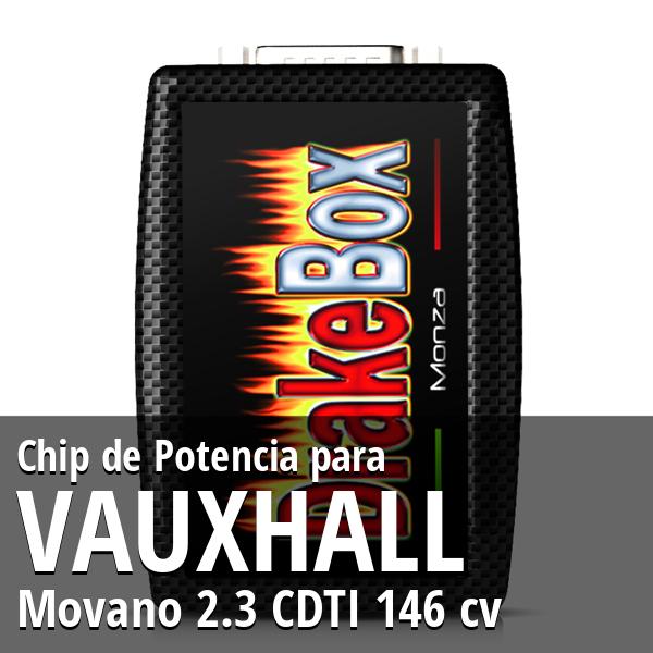 Chip de Potencia Vauxhall Movano 2.3 CDTI 146 cv