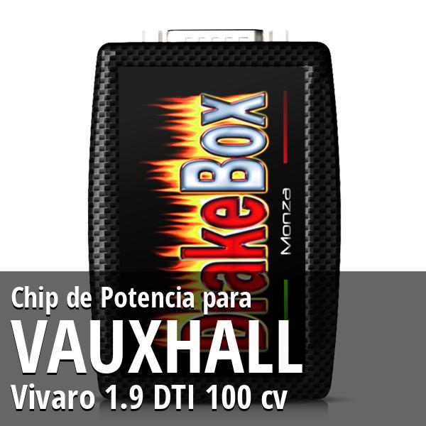 Chip de Potencia Vauxhall Vivaro 1.9 DTI 100 cv