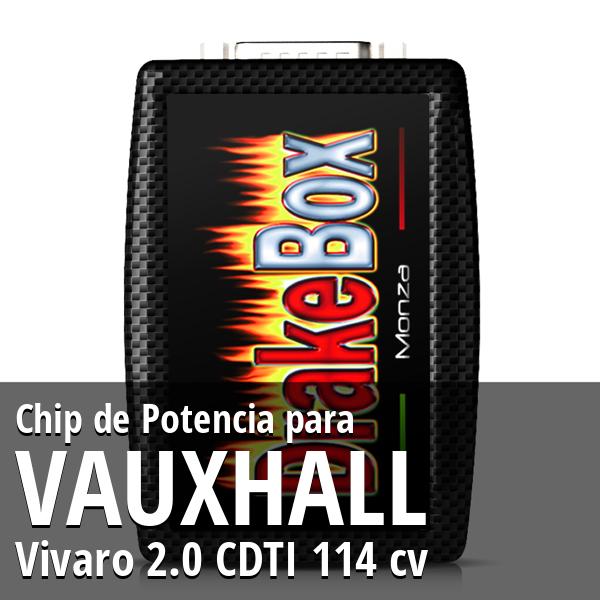 Chip de Potencia Vauxhall Vivaro 2.0 CDTI 114 cv