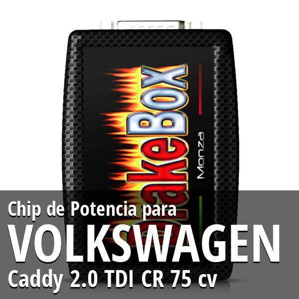 Chip de Potencia Volkswagen Caddy 2.0 TDI CR 75 cv