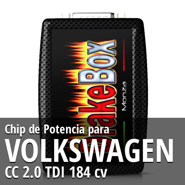 Chip de Potencia Volkswagen CC 2.0 TDI 184 cv