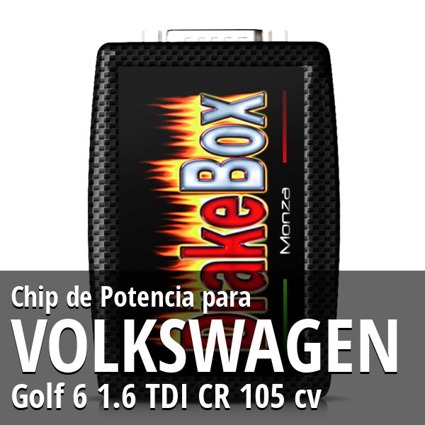 Chip de Potencia Volkswagen Golf 6 1.6 TDI CR 105 cv