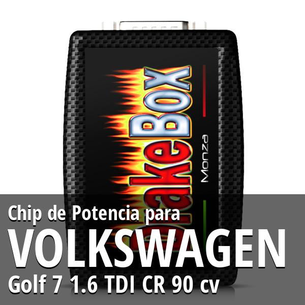 Chip de Potencia Volkswagen Golf 7 1.6 TDI CR 90 cv