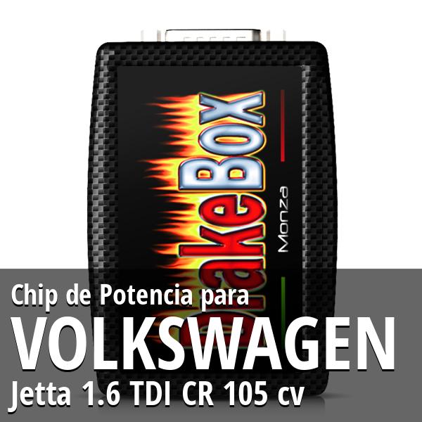 Chip de Potencia Volkswagen Jetta 1.6 TDI CR 105 cv