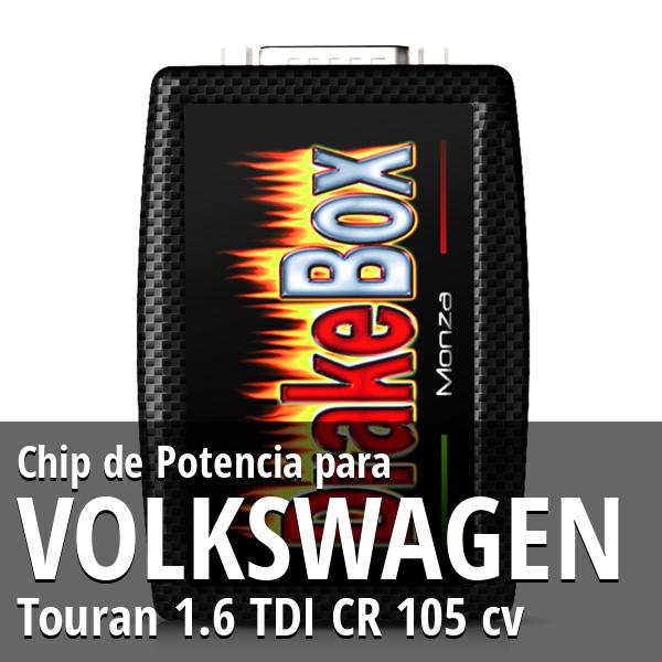 Chip de Potencia Volkswagen Touran 1.6 TDI CR 105 cv